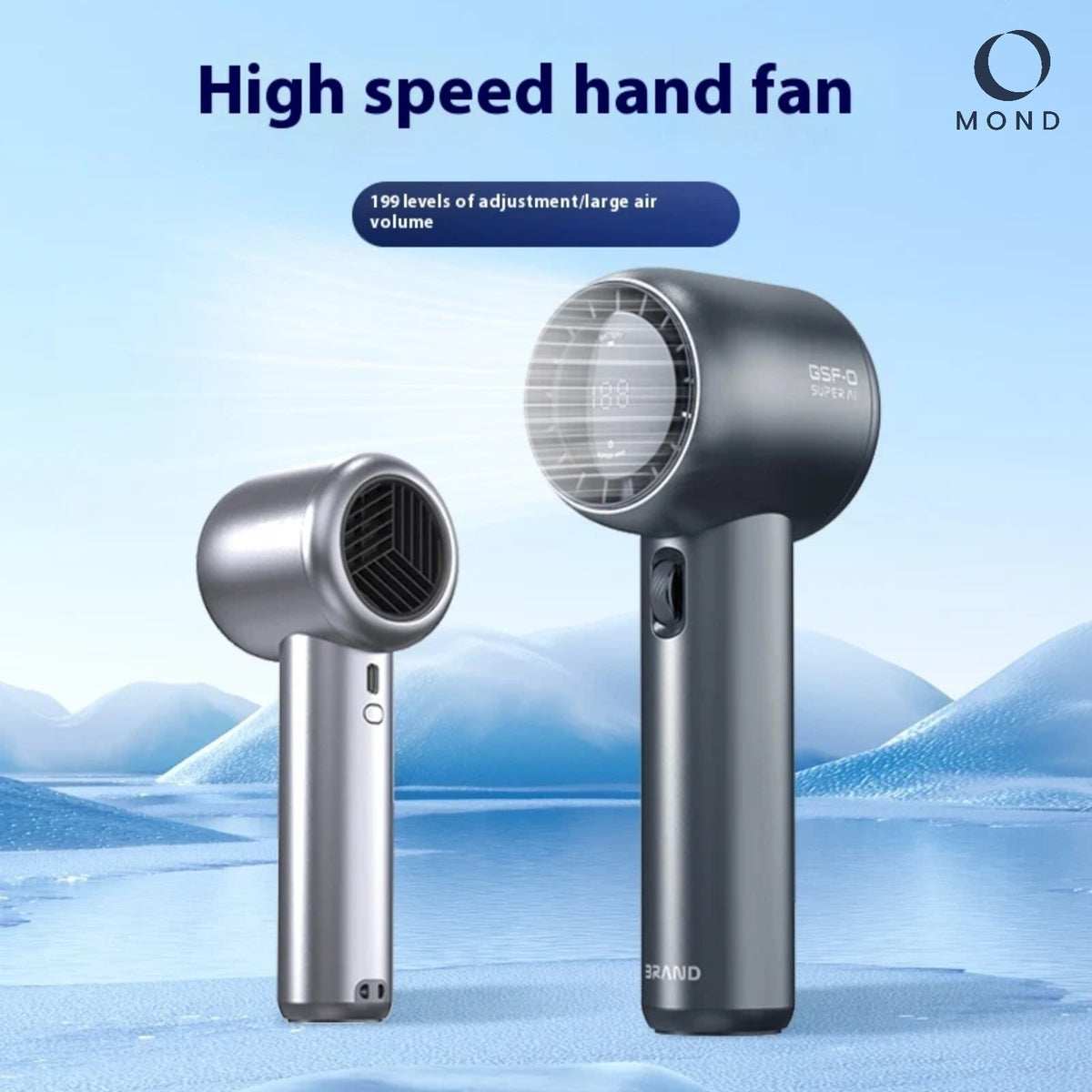 MOND WindWusch Turbo Handventilator – Hauptansicht