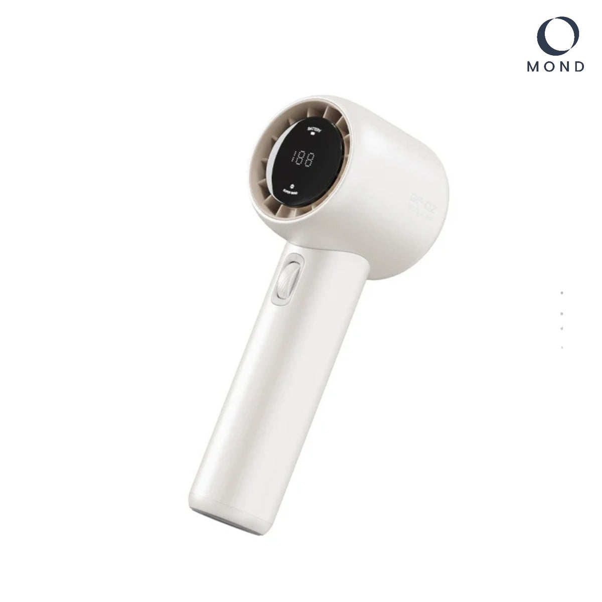 MOND WindWusch Turbo Handventilator – Produktansicht Diamantweiß
